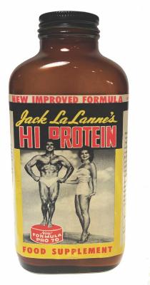 Hi-Protein Food Supplement Bottle