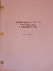 American Gay Erotic Paperbacks: A Bibliography